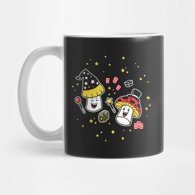 Magic Mushrooms by dumbshirts